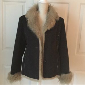 Nordstrom Faux Fur Jacket - Warm & Luxurious